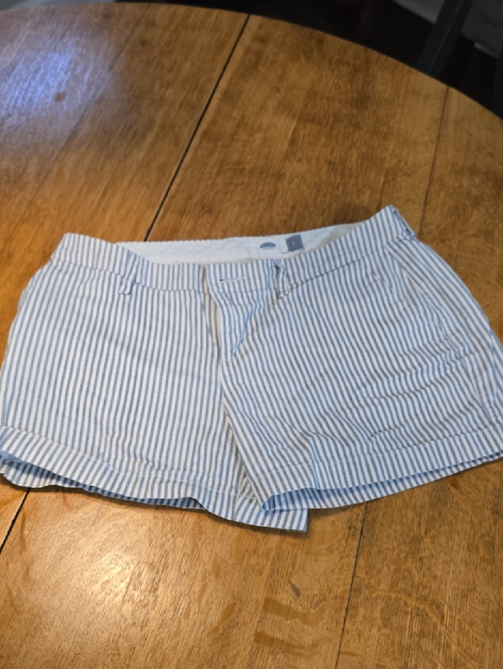 BUNDLE 3/$16. Old Navy Blue and White Striped Cotton Shorts